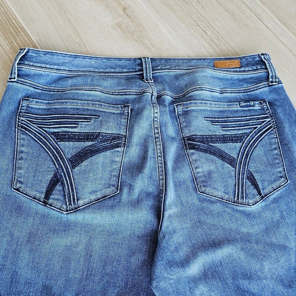 Seven7 Women's Denim Skinny Jeans Size 18 Non Distressed - Picture 2 of 8